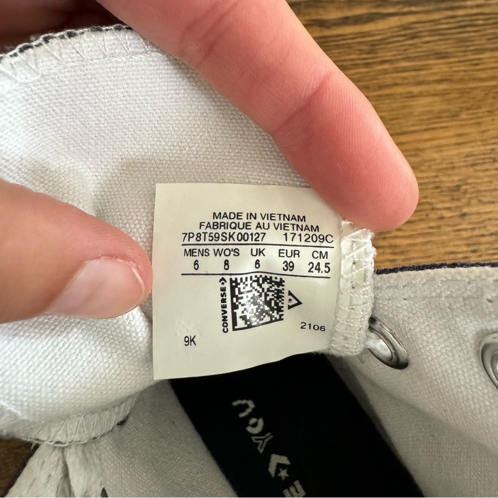 Custom Converse Canvas Platform Chuck Taylor - image 4